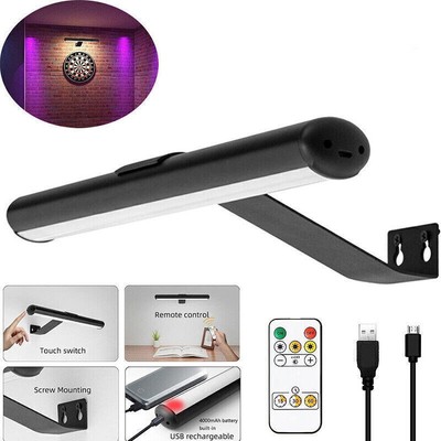 Wireless LED Picture Lights Dimmable Rechargeable Art Display Light with A