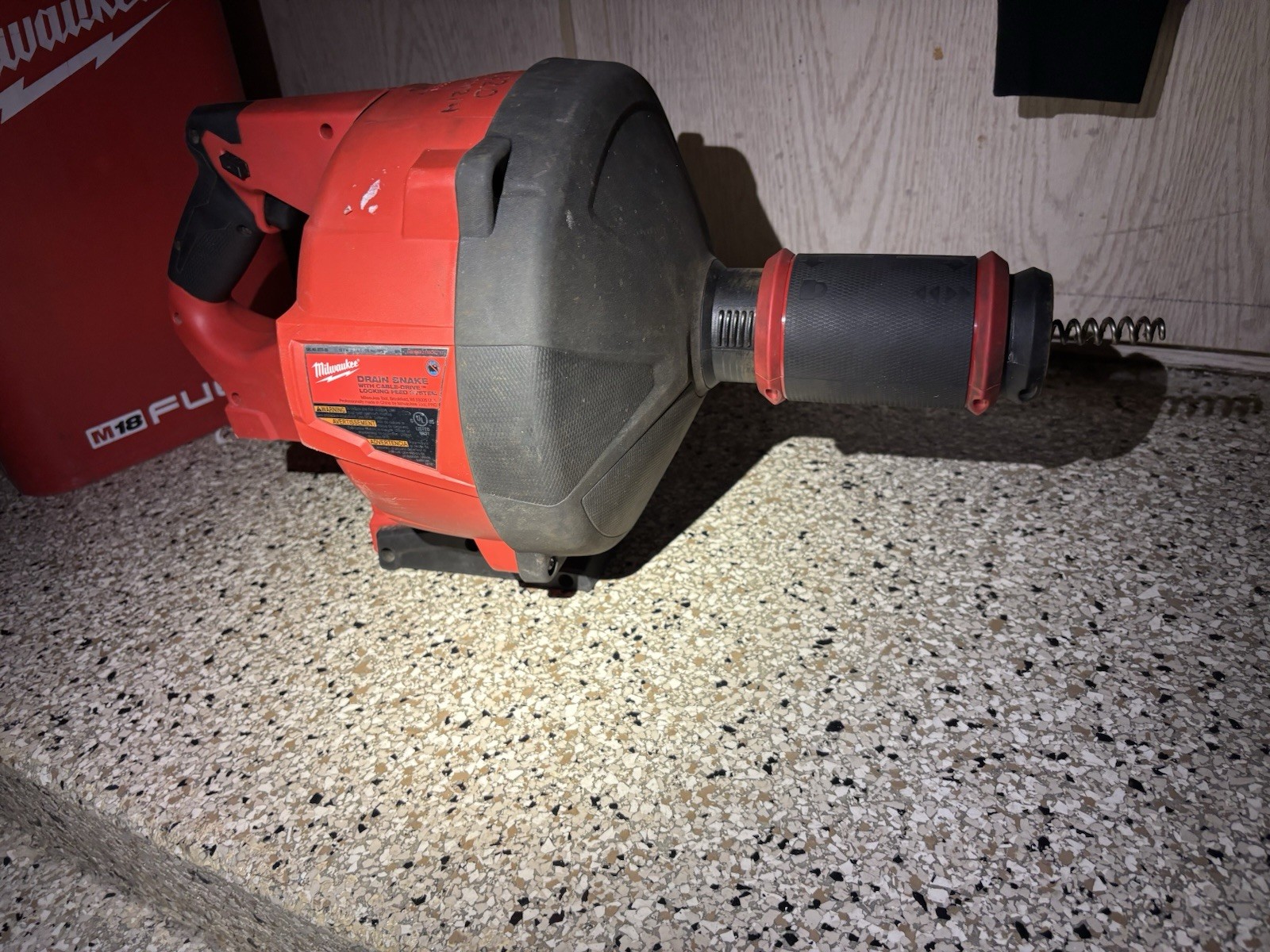 *NEW* Milwaukee M18 Fuel 5/16x35ft Plumbing Drain Snake Auger Kit, 2772A-21