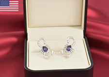 Stud Earrings 925 Sterling Silver Scorpion for Women Girls Punk Animal Jewelry