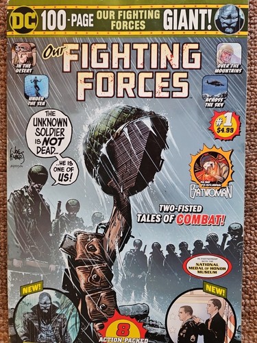 DC Our Fighting Forces Giant #1 DC Comics 100 Page Giant Walmart Exclusive - Picture 2 of 4