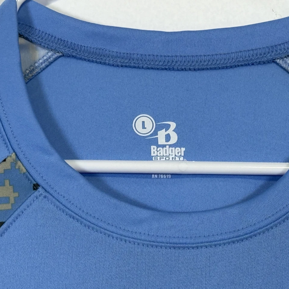 Camisa atlética deportiva Greater Allegheny Passage Badger para hombre talla grande Foto 3 de 4