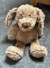 Retired Jellycat Fuddlewuddle Puppy Dog Medium Brown Plush Soft Toy No Tags VGC