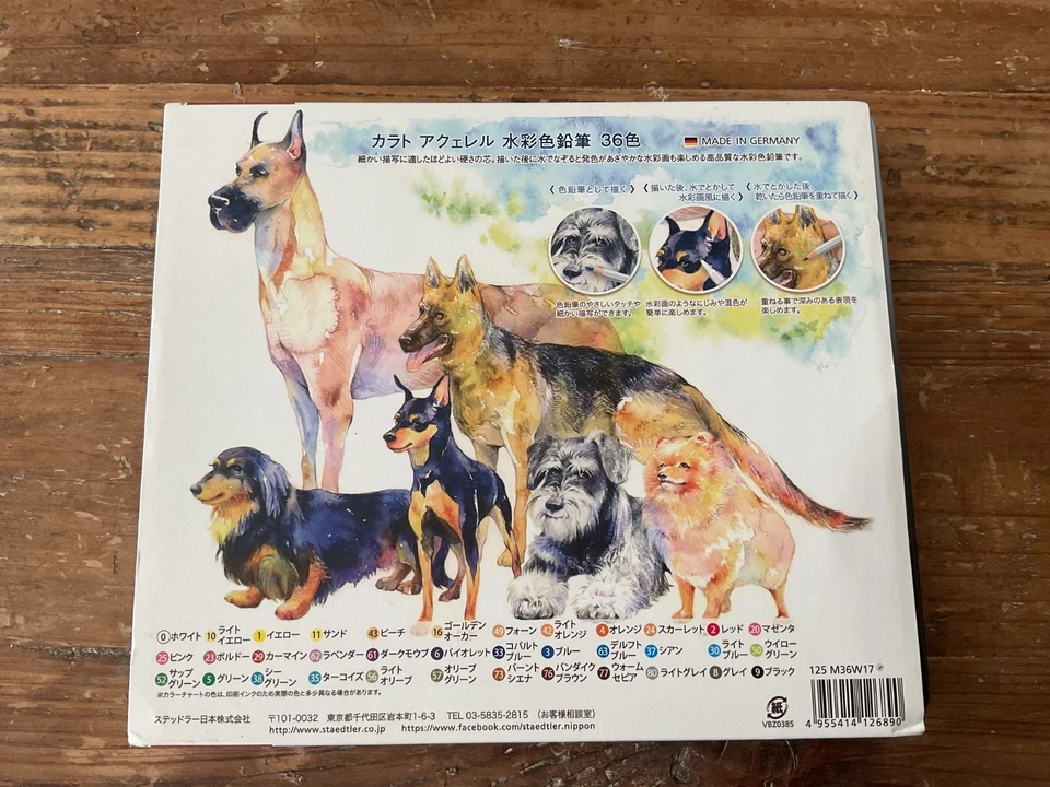 NUEVO Lápices de acuarela Staedtler 36 colores Foto 2 de 4