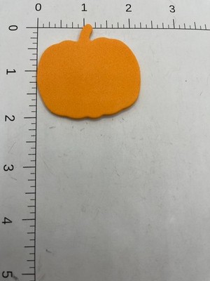 HALLOWEEN FOAM STICKER: Pumpkin ghost jack o lantern skeleton ghost boo scary 