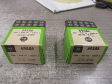 Allen-Bradley Magnetic Coil Ser. K 110/120V 50/60Hz Size 00 Lot of 2 