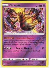 Giratina Reverse Holo Holo Rare SM - Unified Minds 86/236 LP on eBay