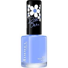 Image of Rimmel London 60 Seconds by Rita Ora Nail Polish, 860 Bestival Blue (PACK OF 2)