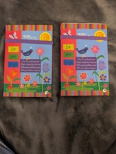 Lot of 2 Mini Photo Albums Live Love Laugh Design Holds 72 Photos Each