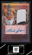 2019 Panini Illusions #133 Noah Fant First Impressions Auto Mem Bronze #/10