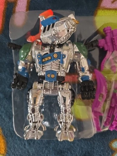 Robotic Bebop TMNT Teenage Mutant Ninja Turtles Vintage 1993 Complete Look 👀