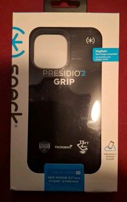 Speck Presidio2 Grip Case for iPhone 13 Pro Max & iPhone 12 Pro Max (6.7'') Black