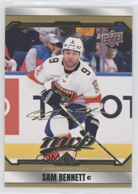 2024-25 Upper Deck MVP Gold Script Sam Bennett #151 19ug