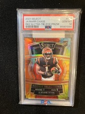 2021 Select Jammar Chase Tie Dye /25 Rookie Card PSA 10
