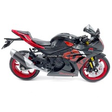 1:12 Suzuki GSX-R1000R Motorcycle Model Diecast Motorbike Model Toy Black-Red
