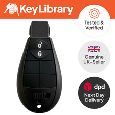 For Chrysler Town and Country 300C Dodge Ram Journey 2 Button Remote Key ID46