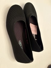 Skechers Cleo Sport What A Move Women's Flats Black size 6M New