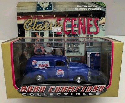 Road Champs Pepsi-Cola Chevrolet Panel Van 1:43 Scale Diecast Lmd. Edition NIB