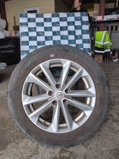 NISSAN QASHQAI 17" ALLOY WHEEL AND TYRE 215/60/17 J11 2014-2021