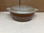 PYREX Woodland brown dish 471-b vintage casserole
