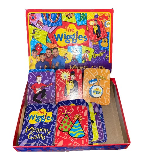 The Wiggles Memory Game 2003 - Complete Set Cards Original Cast Ages 3-+ _B4 - Picture 2 of 6