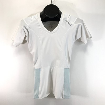Alignmed Posture Shirt 2.0 Women's Medium White Pullover Wicking Mesh Health
