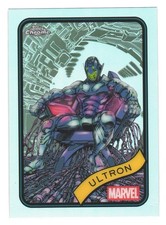 2025 Topps Chrome Marvel Trading Card 138 Ultron Refractor