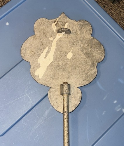 Rare 1800 - 1900s Masonic Mason Grave marker Sign Post Re - Picture 3 of 3