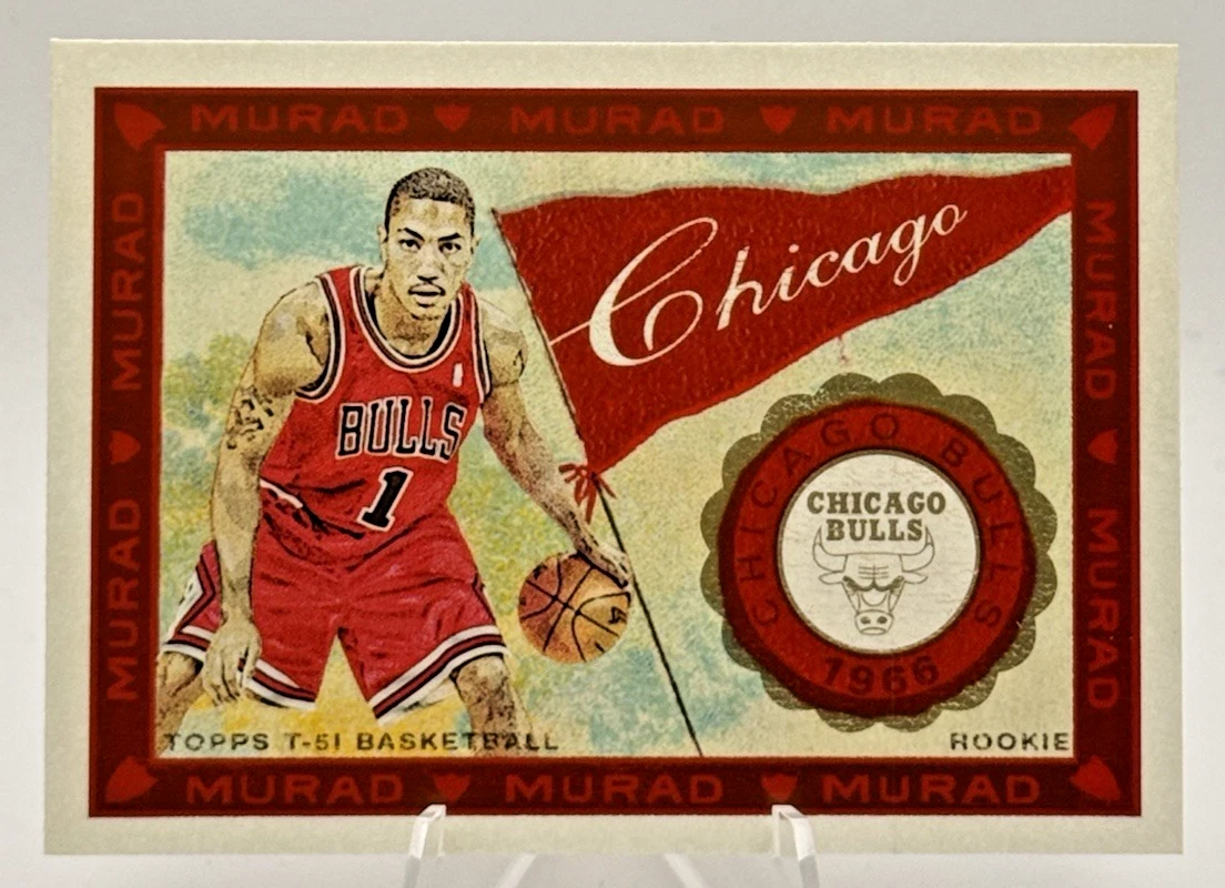 Topps Chicago Bulls Derrick Rose Basketball Trading Cards Sports
