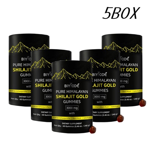 Pure Himalayan Shilajit Gummies Immune Support with-Ashwagandh Chaga Mushroom 🗯 - Picture 16 of 16