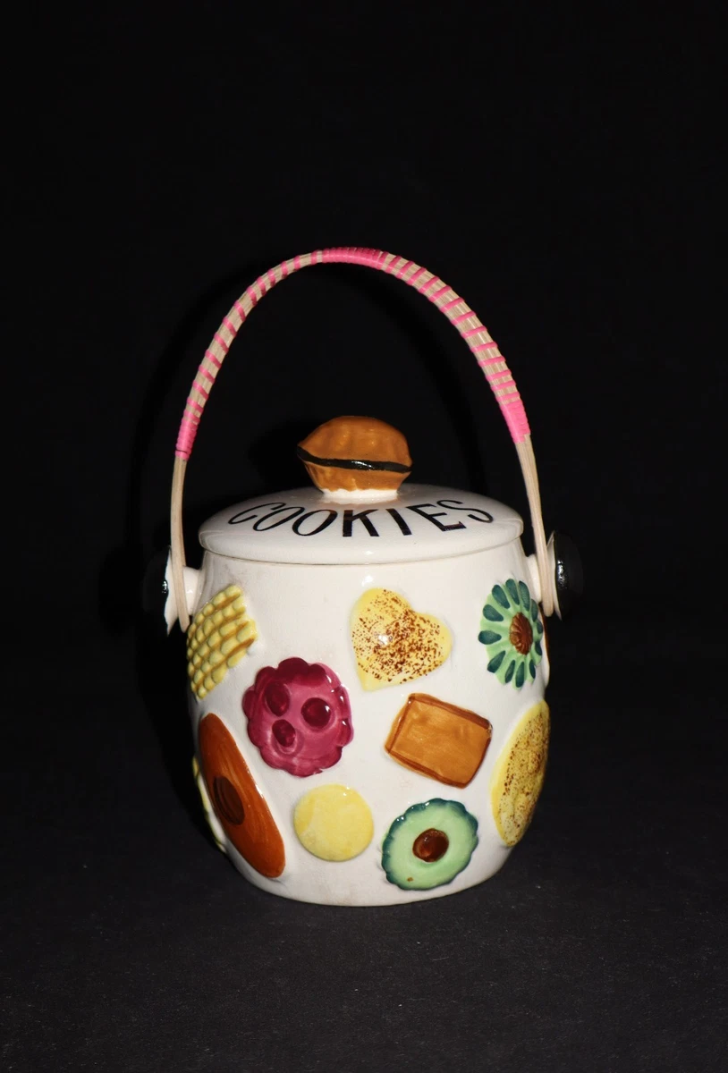 Japan Biscuit Jar In Vintage Collectible Cookie Jars Pre-1970 for