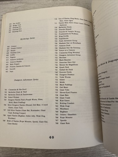 The Book Of Fantasy Miniatures By Ed Konstant 1978 Little Soldier Game  - Picture 9 of 10