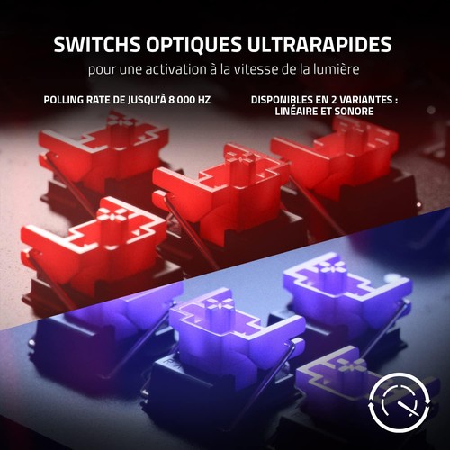 Razer Huntsman V2 TKL Switch Ottici Sonori Tastiera Gaming Meccanica - Afbeelding 6 van 7
