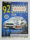 I104382 92° Plaque Florio 2008 - Official Program