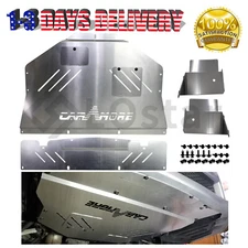 Engine Splash Shield Skid Plate Front For 2015-2021 Subaru STI Gloss Silver