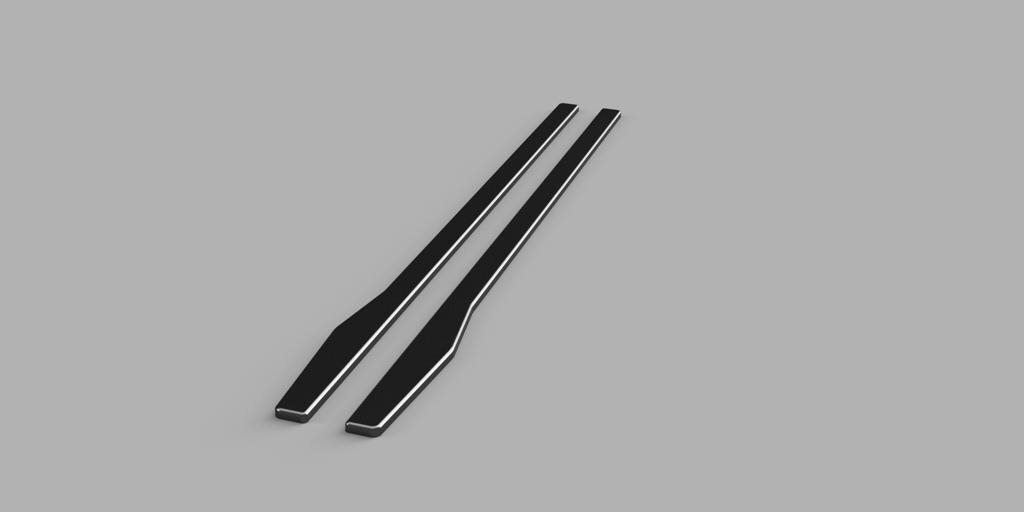 Bas de caisse Mercedes W205 anti-gravillons protection latérale robuste