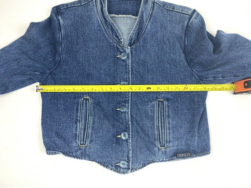 Totally Awesome! TRUE Vintage Ladies GUESS Jean Denim Jacket 80s 90s USA! 🇺🇸 - Picture 9 of 12