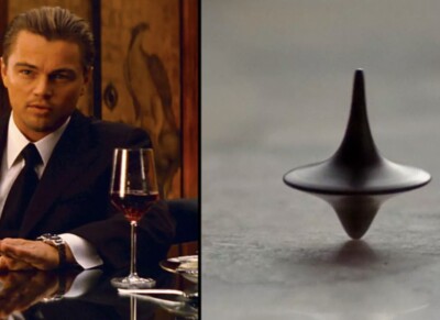 INCEPTION Metall schwarzer Spinner brandneu neuwertig Spielzeug basierend auf Science-Fiction-Film