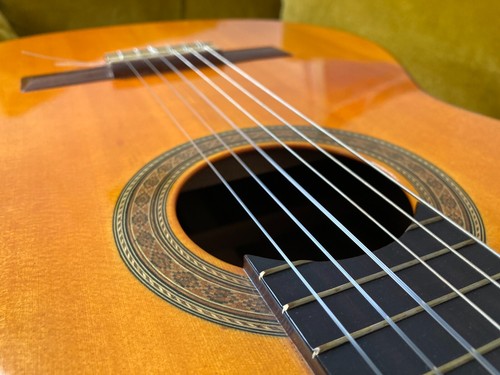 Mituru (Mitsuru) Tamura 1965 classical guitar – solid, japan, MIJ, vintage 649mm - Picture 24 of 24