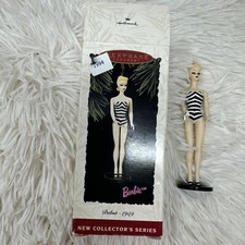 1994 Hallmark Barbie 1959 Debut Doll Keepsake Ornament 1st Series Bathing Suit