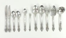 RENOIR-PEMBROOKE by Oneida Stainless Flatware Floral Pierced YOUR CHOICE