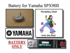 Battery for Yamaha SPX90II FX Processor - Internal Memory Replacement Battery