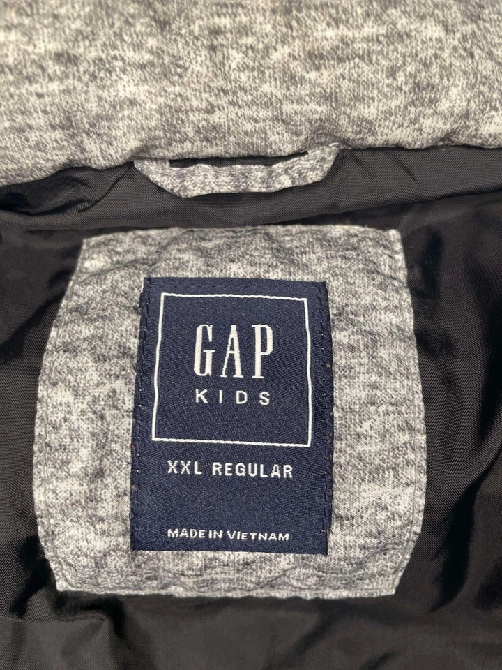 Chaleco acolchado GAP Kids chaqueta gris sin mangas - talla XXL regular Foto 3 de 4
