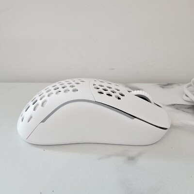 HK Gaming NAOS M Ultra Lightweight Honeycomb Shell Gaming Mouse White