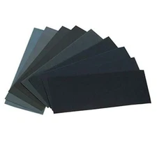 HSYMQ 24PCS Sand Paper Variety Pack Sandpaper 12 Grits Assorted for Wood Metal 