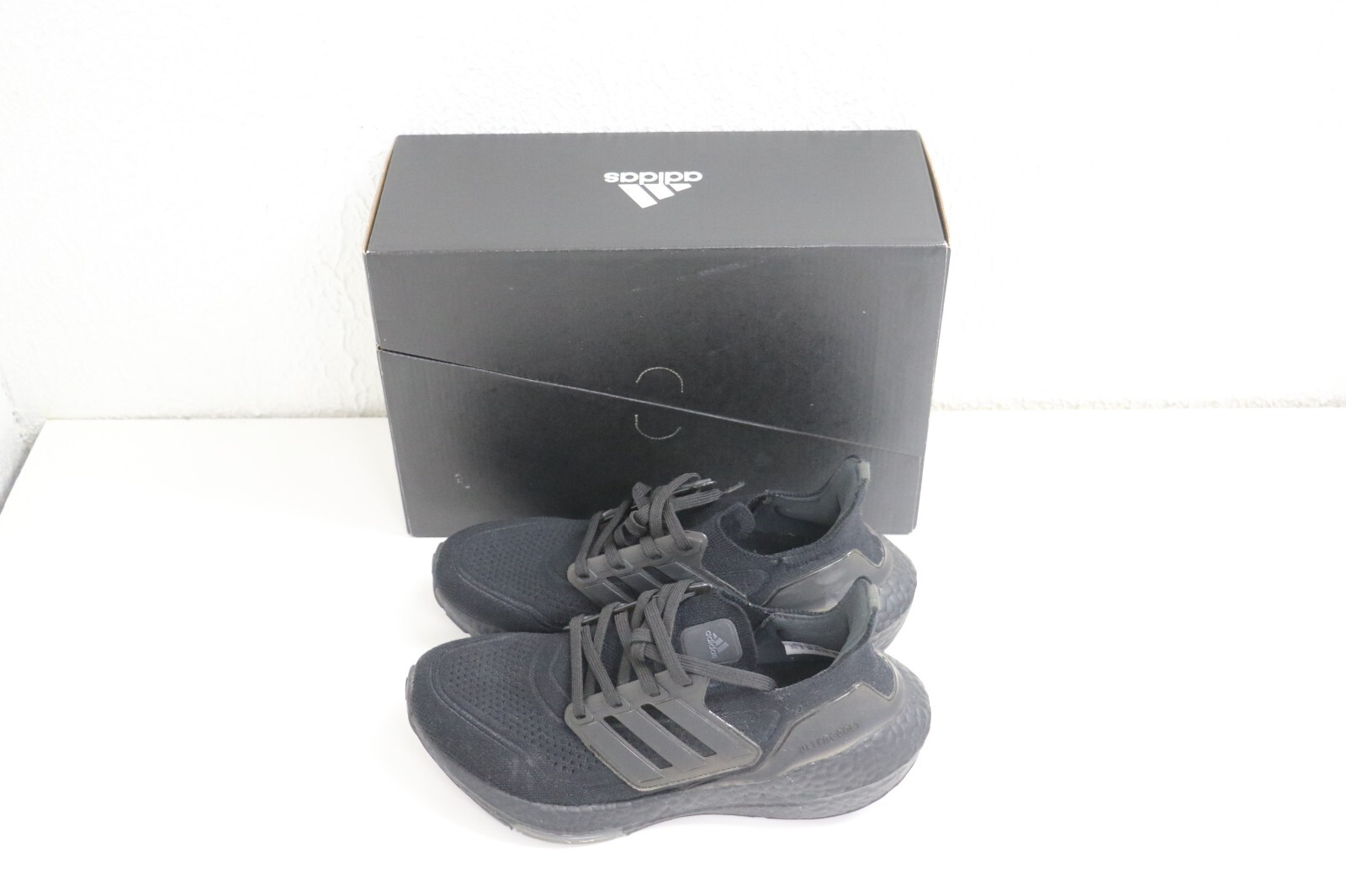 Adidas UltraBoost 21 J Athletic Sneakers Mesh Triple Black Boys Size 5.5  FY5390 | eBay