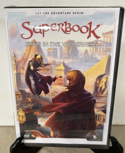 Superbook Season 4 DVD ~ Jesus in The Wilderness ~ NEW, SEALED