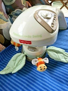 Fisher Price Papasan Bumblebee Swing Motor Head Replacement Part Ebay
