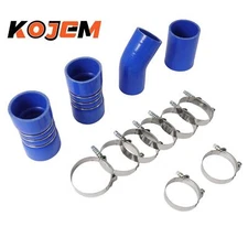 Turbo Intercooler Pipe Boot Clamps Cold Air Conduit For Ford 6.0L Diesel 03-2007