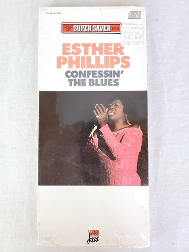 SEALED Esther Phillips - Confessin' The Blues CD Longbox Atlantic Jazz 7 90670-2 - 第 1/3 張圖片
