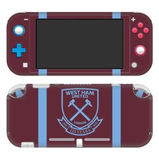 OFFICIAL WEST HAM UNITED FC 2020/21 HOME KIT VINYL SKIN FOR NINTENDO SWITCH LITE